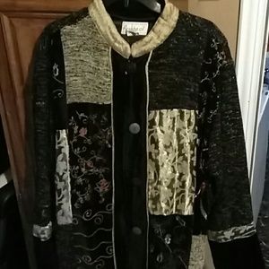 Dressy sweater jacket